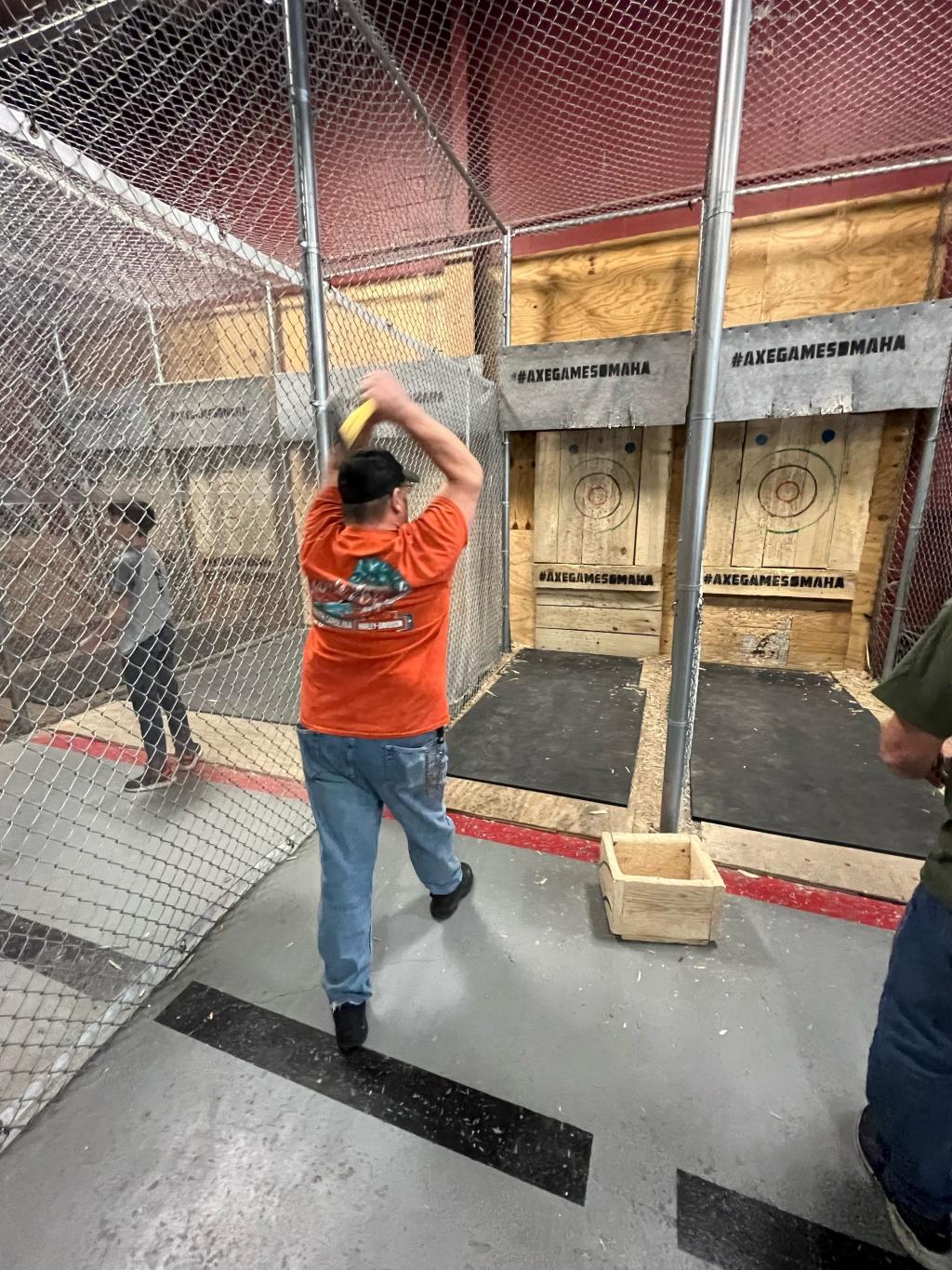 Axe Throwing 2022 Dillon Brothers Chapter 1397 Omaha Nebraska H.O.G.